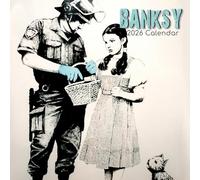 Banksy 2026 - 16-Monatskalender: Original Gifted Stationery-Kalender [Mehrsprachig] [Kalender]