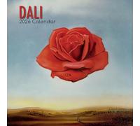 TGSC | Calendario 2026 Dali 16 mesi (settembre 2025-dicembre 2026), calendario da parete quadrato per la famiglia 2026, con grande griglia per l'organizzazione della casa o dell'ufficio, calendario