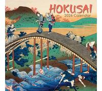 TGSC - Calendario 2026 Hokusai da 16 mesi (settembre 2025-dicembre 2026), calendario da parete quadrato per la famiglia, 2026, con grande griglia per l'organizzazione della casa o dell'ufficio