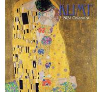 TGSC - Calendario 2026 Klimt 2026, 16 mesi (settembre 2025-dicembre 2026), calendario da parete quadrato 2026, con grande griglia per l'organizzazione della casa o dell'ufficio, calendario 2026/2025
