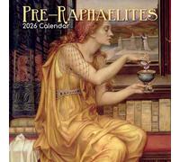 TGSC Calendario 2026 pre-Raphaelites da 16 mesi (settembre 2025-dicembre 2026), calendario da parete quadrato per la famiglia del 2026, con grande griglia per l'organizzazione della casa o