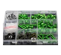 TGUQANM Viti per motociclette per CBR954RR 2002 2003 Kit Bulloni della Carenatura Completa della Moto Dadi velocità Parti Copertura Laterale delle Viti Motociclo(Green)