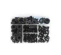 TGUQANM Viti per motociclette per Ninja ZX-9R 1998 1999 2000 2001 Moto Completato Carenatura Completa Bulloni Kit Carrozzeria Moto per Kit Bulloni(Black)