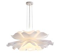 TGVFRIOO Lampadario Nordico Lampada da Soggiorno a Vento Color Crema Lampada da Sala da Pranzo Moderna e Minimalista Petali creativi Luminosi in Camera da Letto