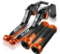TGVSELPJ Parte per moto Accessori Leva Frizione Moto Per SUZUKI RV200 RV 200 Rv 2016 2017 Modificata(Orange)