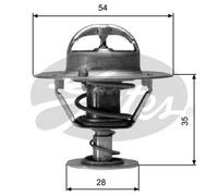 TH04282G1 Termostato, refrigerante Gates