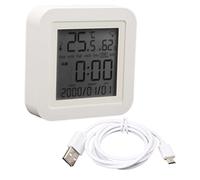 TH06 WIFI Termometro intelligente Sensore igrometro Misuratore digitale di umidità della temperatura Alimentato via USB interno Materiale ABS Monitoraggio in tempo reale