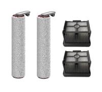 TH1000XUE 4 Pezzi di Ricambio for dreame H12 PRO Lavatrice da Pavimento Accessori for aspirapolvere Filtro Hepa Lavabile Spazzola a Rullo Principale
