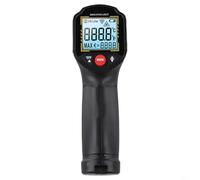 TH202 Termometro a infrarossi senza contatto con display LCD per misurare la temperatura di oggetti opachi da -50 a 600 Celsius (nero)