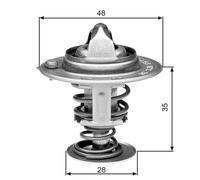 TH30082G1 GATES Termostato, Refrigerante per HYUNDAI,KIA
