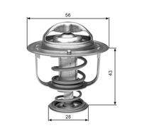 TH31388G1 Termostato, refrigerante Gates