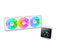Thermaltake TH360-S V3 ARGB | Raffreddamento ad acqua all-in-one | Display LCD a segmento da 3,95" | Testa della pompa rotante | ventola a telaio singolo | Snow