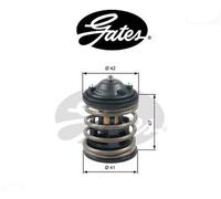 GATES TH47487G1 Termostato motore con guarnizioni 87°C