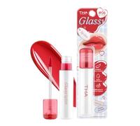 THA - Glassy Lip Tint 06 Hot Scarlet