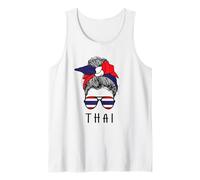 Thai Girl Thai Heritage Thailand Flag Canotta