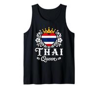Thai Queen Thailand Flag Proud Thai Woman Canotta