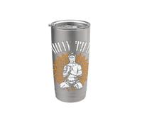 Thaiboxing Muay Thai Lotta Sportiva Bicchiere termico in acciaio inox doppia parete