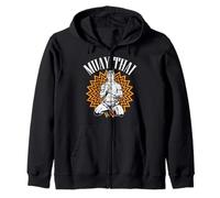 Thaiboxing Muay Thai Lotta Sportiva Felpa con Cappuccio