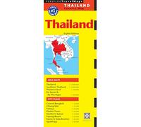 Thailand Travel Map Eighth Edition