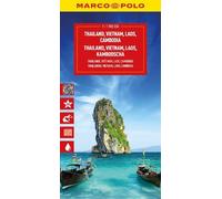 Thailand, Vietnam, Laos, Cambodia Marco Polo Map (Map)