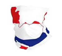 Thailandia Bandiera Mappa Stampa Sci Copertura Freddo Sciarpa Per Uomo Donna, Scaldacollo Ghetta Per Sci Corsa