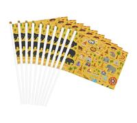 Thailandia Mappa Con Icone Stampa Facilitazione Bandiera Palmare Leggero Parata Home Decor Eventi Uso Versatile