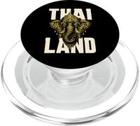 Thailandia Viaggio Mandala Elefante Thai Souvenir PopSockets PopGrip per MagSafe