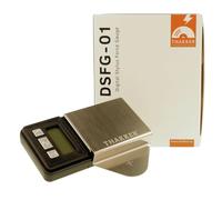 THAKKER DSFG-01 - Bilancia Digitale per Bracci a Toni | Misura/Regolazione precisa della Forza di tracciamento dello Stilo | Campo di Misura 0,01 g - 200 g | +/- 0,01 g