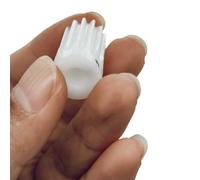 Thalawirefix 1 pz 0.8 Modulo 15 Denti Mezzi Denti Ingranaggio In Plastica 3mm 3.17mm 4mm 5mm 6mm Foro POM Spur Gear Denti Dritti Ingranaggio Cilindrico Pignone per mandrino(6MM BORE)