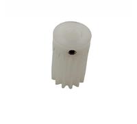 Thalawirefix 1pc 0.8 Modulo 18T POM Spur Gear 16mm Diametro 20mm Lunghezza Mezzi Denti Ingranaggio Cilindrico M3 Vite Denti Dritti pignone Pignone per mandrino(6MM BORE)