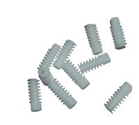 Thalawirefix 5 pezzi 0.5 modulo allungamento ingranaggio a vite senza fine 15x6mm pignone a vite senza fine in plastica 1.9mm foro interno ingranaggio 2mm albero stretto ingranaggio motore Pignone