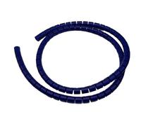 Thalawirefix Tubo di protezione for cavi a spirale da 32 mm for organizzare e gestire i cavi del computer e del mouse Anti-Disordine(Blue,1.5 Meters)