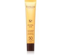 THALGO Crema solare anti età, protezione solare ad alta protezione UV per viso e corpo, acido ialuronico ad alto peso molecolare e aloe vera, corallo reef safe