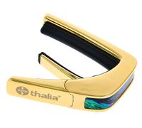 Thalia Capo Shell Collet.Blue Abalone Gold