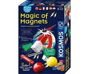 Thames And Kosmos 7616595 Fun Science: Magic, Esplora Le Forze Invisibili, scopri campi misteriosi di magneti, costruisci la Tua Bussola, dagli 8 Anni in su, Multicolore