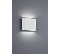 THAMES II APPLIQUE DA ESTERNO LED 5W · 2x 520lm, 3000K BI-EMISSIONE FUSIONE ALLUMINIO BIANCO OPACO IP54 L. 11,5CM