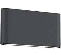 Thames applique da esterno led bi-emissione fusione alluminio antracite opaco ip