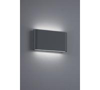 Thames applique da esterno led bi-emissione fusione alluminio antracite opaco ip