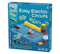 Thames & Kosmos , 550041 , Easy Electric Circuits , 20 Exciting Projects , Over 60 Pieces , STEM , Ages 9+