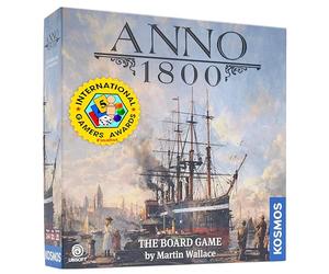 Thames & Kosmos , 680428 , Anno 1800 , Board Game , Strategy Game , Ubisoft Entertainment , Martin Wallace , 12 +