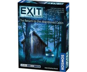 Thames & Kosmos EXIT: Il ritorno alla cabina abbandonata, gioco di carte Escape Room, giochi per famiglie per la notte di gioco, giochi da tavolo per adulti e bambini, da 1 a 4 giocatori, età 12+