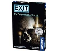 Thames & Kosmos - EXIT: The Catacombs of Horror - Level: 4.5/5 - Unique Escape Room Game - 1-4 Players - Puzzle Solving Strategy Board Games for Adults & Kids, Ages 16+ - 694289