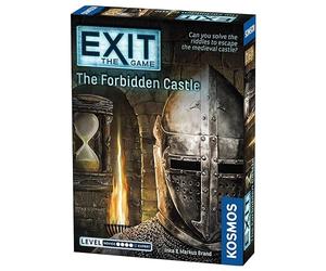 Thames & Kosmos - Exit: The Forbidden Castle - Level: 4/5 - Unique Escape Room Game - 1-4 Players - Puzzle Solving Strategy Board Games for Adults & Kids, Ages 12+ - 692872