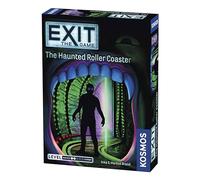Thames & Kosmos - EXIT: The Haunted Roller Coaster - Level: 2/5 - Unique Escape Room Game - 1-4 Players - Puzzle Solving Strategy Board Games for Adults & Kids, Ages 10+ - 697907