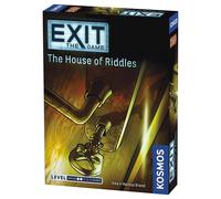 Thames & Kosmos - EXIT: The House of Riddles - Level: 2/5 - Unique Escape Room Game - 1-4 Players - Puzzle Solving Strategy Board Games for Adults & Kids, Ages 10+ - 694043
