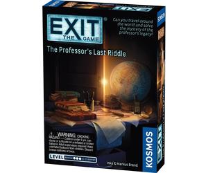 Thames & Kosmos - EXIT: The Professor’s Last Riddle - Level: 3/5 - Unique Escape
