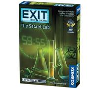 Thames & Kosmos - Exit: The Secret Lab - Level: 3/5 - Unique Escape Room Game - 1-4 Players - Puzzle Solving Strategy Board Games for Adults & Kids, Ages 12+ - 692742