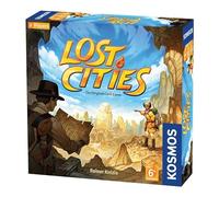 Thames & Kosmos Lost Cities: il gioco di carte originale con 6a spedizione, gioco di carte strategico, giochi per famiglie per la notte di giochi, giochi di carte per adulti e bambini, per 2