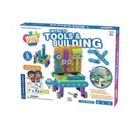 Thames & Kosmos Prima introduzione a Strumenti e Costruzioni, Kit scientifico per Bambini, risorse di apprendimento per Concetti di ingegneria Meccanica, Giocattoli STEM per esperimenti scientifici,