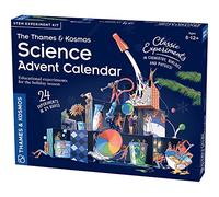 Thames & Kosmos - STEM: Calendario dell'Avvento - Esperimenti classici: Chimica, Biologia e Fisica - Kit scientifici per adulti e bambini, età 8+ - 661007
